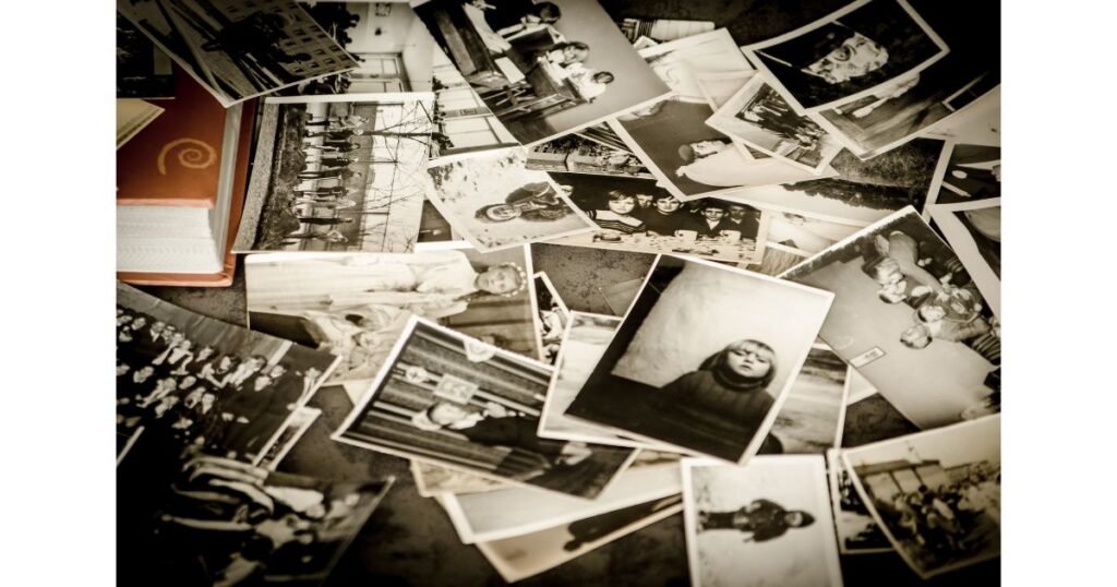 古いプリント写真